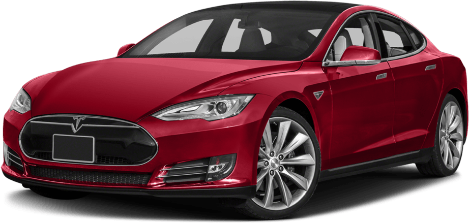 2016 Tesla Model S - 2018 Jaguar F Type Png (1000x450), Png Download