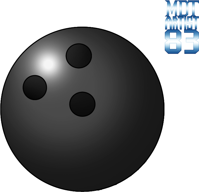 Black Bowling Ball Png - Black Bowling Ball (803x744), Png Download