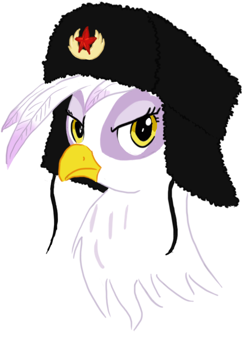 King-kakapo, Communism, Gilda, Griffon, Hat, Safe, - Drawing (600x724), Png Download