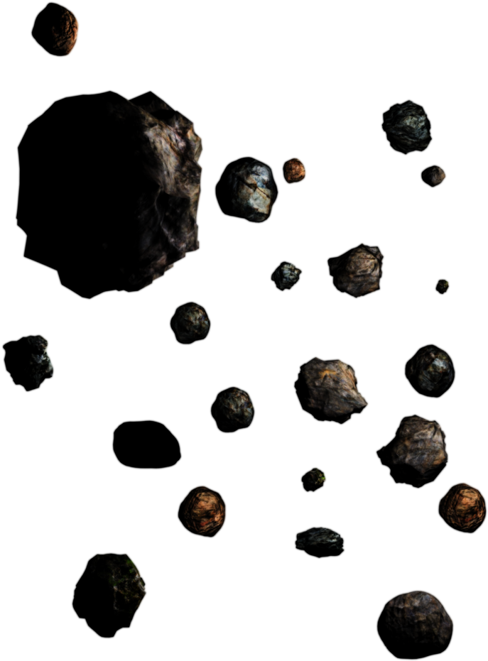 Asteroid Transparent Png - Asteroid Transparent (791x1024), Png Download