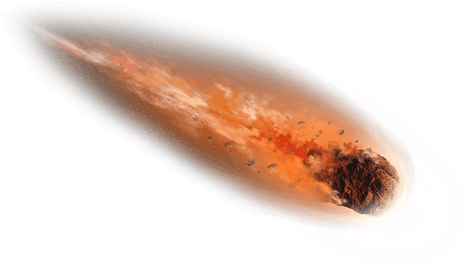 Logo Desktop Wallpaper Transprent - Asteroid On Fire Transparent Background (960x600), Png Download
