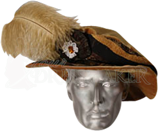 Mens Renaissance Hat - Renaissance Floppy Hat (550x550), Png Download