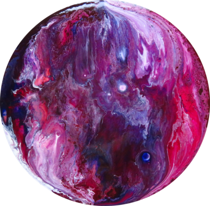 Violet Tides, 2018 By Kelsey Rodriguez - Tide (424x416), Png Download