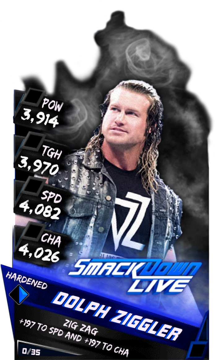 Supercard Dolphziggler S3 Ultimate Smackdown 9673 Supercard - Baron Corbin Wwe Supercard (733x1158), Png Download