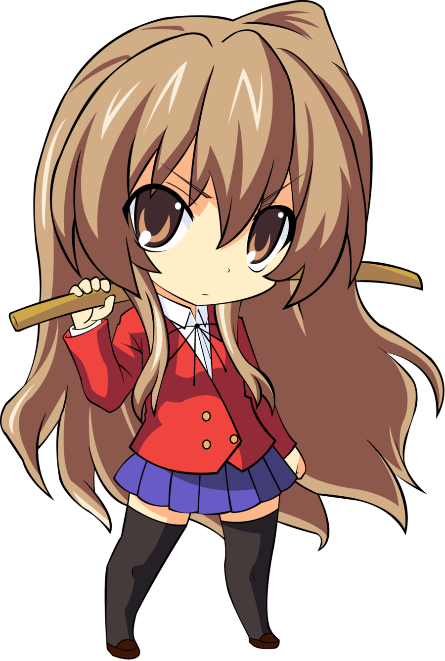 Anime Chibi Png - Toradora Chibi (900x1336), Png Download