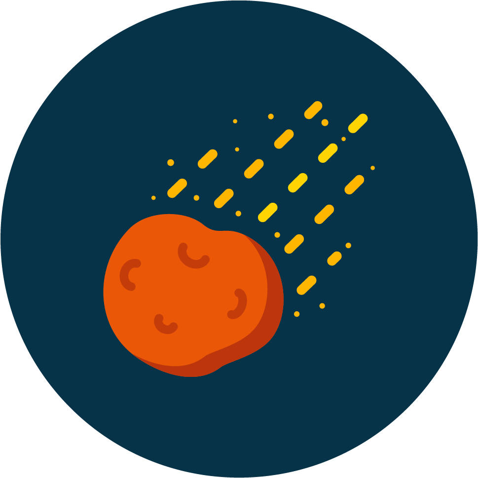 Vector Asteroid (1025x1025), Png Download