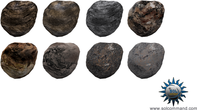 Asteroid Free Download 3d Models Textured Uv Unwrapped - X Pert Colour Hairspray (800x500), Png Download