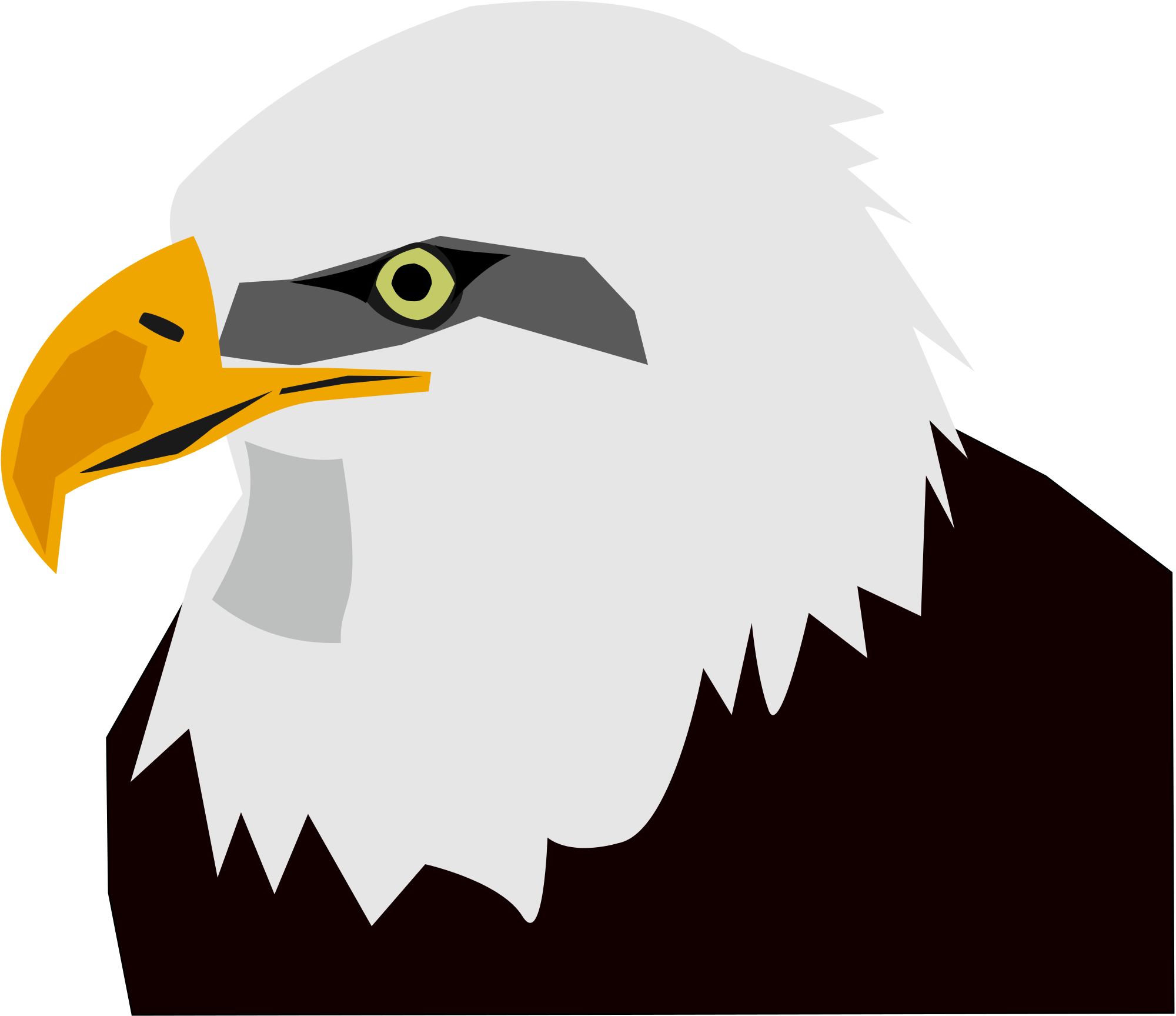 Open - Eaglehead Png (2000x1727), Png Download