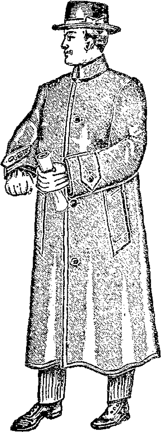 Digital Stamp Design Vintage Raincoat Fashion Digital - Digital Stamp (756x1600), Png Download