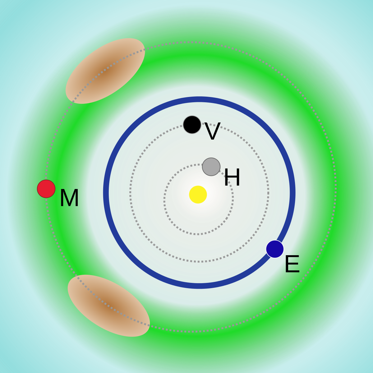 The Amor Asteroid Group Compared To The Orbits Of The - Amor Asteroid Group (570x570), Png Download