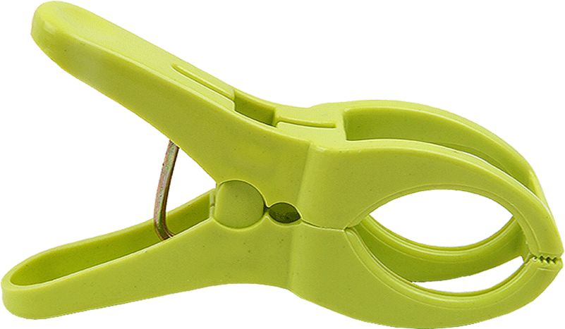 10 Pack Thick Size Windproof Clip Plastic Clothes Clip - Clothespin (800x800), Png Download