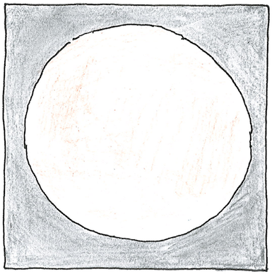 Discovery Of An Asteroid - Circle (400x400), Png Download