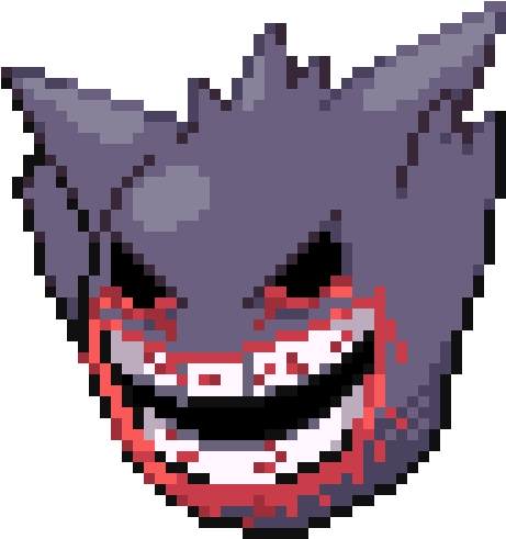 094 - Pokemon Buried Alive Gengar (800x800), Png Download