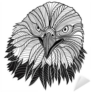 Bald Eagle Head As Usa Symbol For Mascot Or Emblem - Design (400x400), Png Download