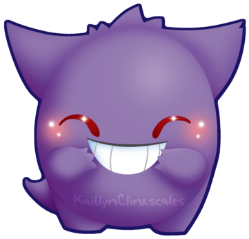 Gengar V2 By Clinkorz - Haunter (400x400), Png Download