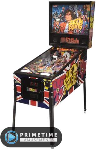 Austin Powers Pinball By Stern Pinball - Pinball (520x520), Png Download