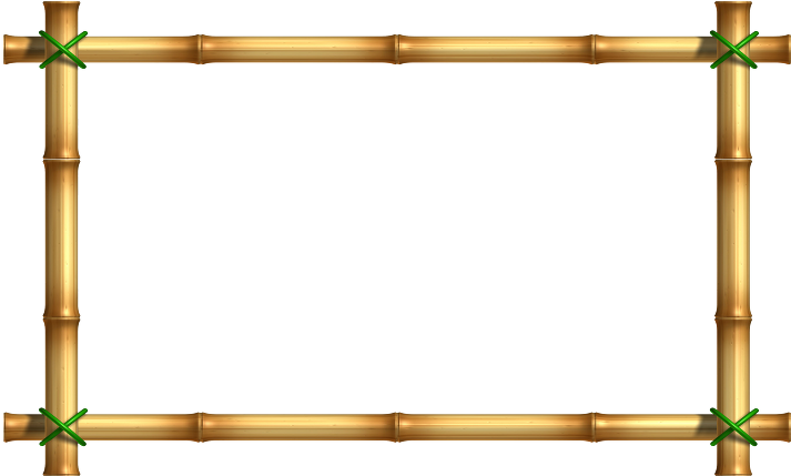 Images Of Border Spacehero - Bamboo Frames And Borders Png (720x428), Png Download