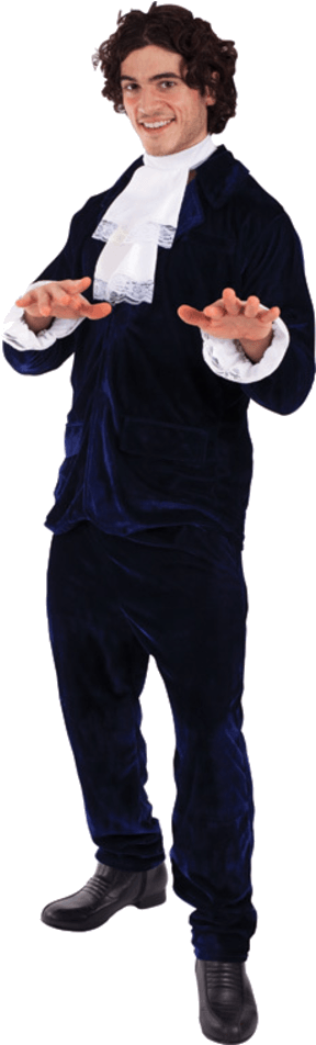 Man In Costume Png (600x951), Png Download