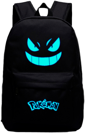 Pokemon Gengar Luminous Backpack - Gengar Backpack (480x476), Png Download
