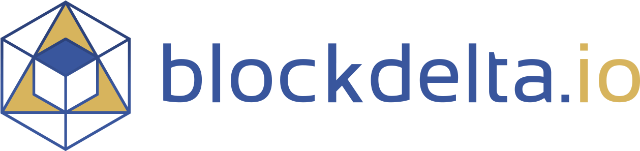 Blockdelta Blockdelta - Logo (1380x300), Png Download