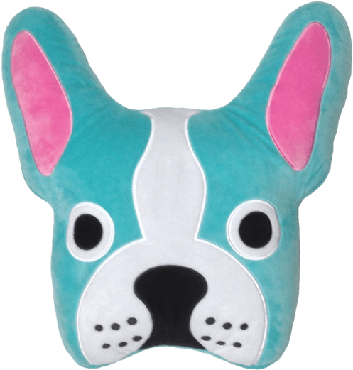 Picture Of French Bulldog Embroidered Pillow - French Bulldog Pillow (550x550), Png Download