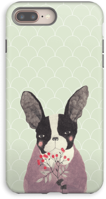 French Bulldog Case Iphone 8 Plus Tough - Funda Iphone X Bulldog Frances (501x800), Png Download