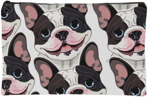 French Bulldog Pouch - Stickers Dogy Le Chien (600x600), Png Download