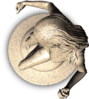Why Does This One Remind Me Of The Seinfeld Character - Dundjinni Female Statue (340x378), Png Download