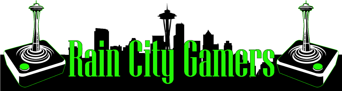 Rain City Gamers - Video Game (1300x368), Png Download
