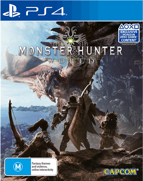 Monster Hunter World Ps4 (600x600), Png Download