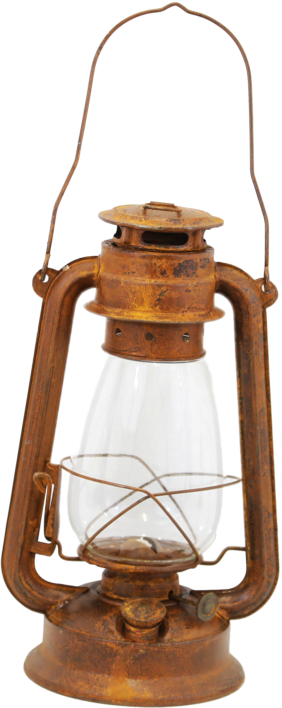 Decorative Lantern Png Picture - Craft Outlet Tin Oil Lantern Finish: Antique Barn Red (3612x3408), Png Download