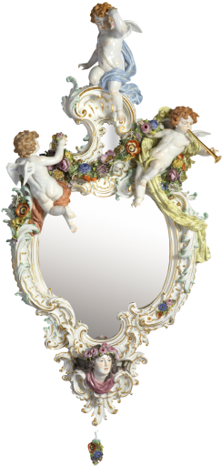 Exclusive Collection Mirror Frame - Illustration (311x552), Png Download