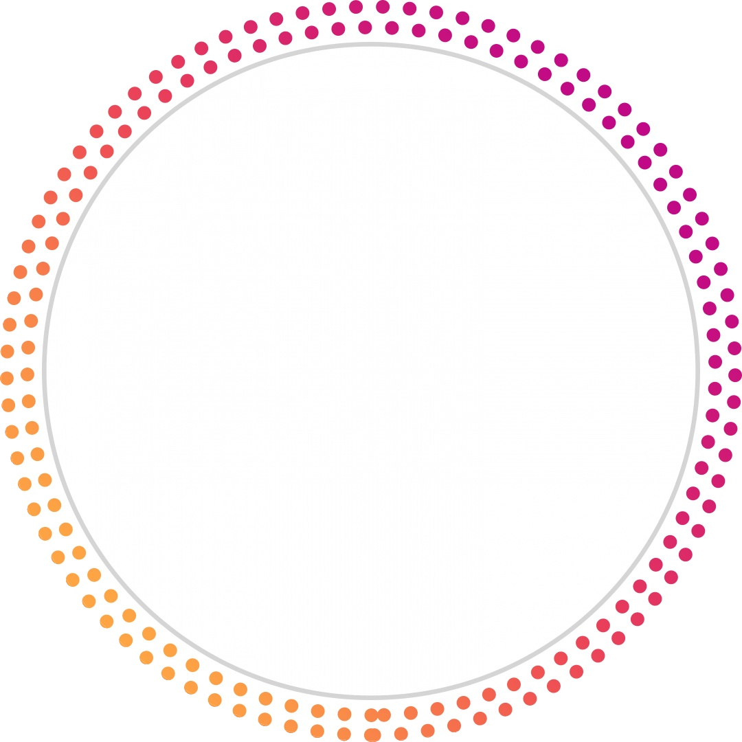 Round Border Profile Picture - Circle (1080x1080), Png Download