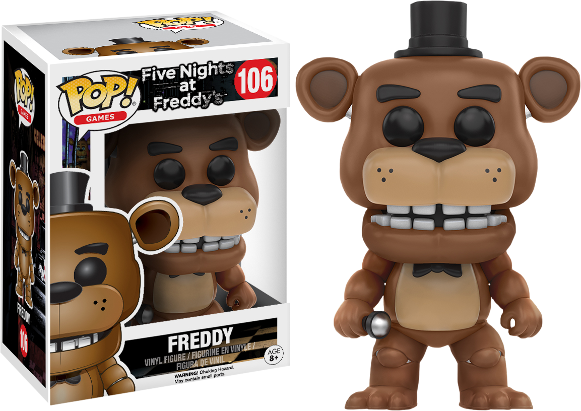 Five - Pop Games Five Nights At Freddy's (1153x816), Png Download