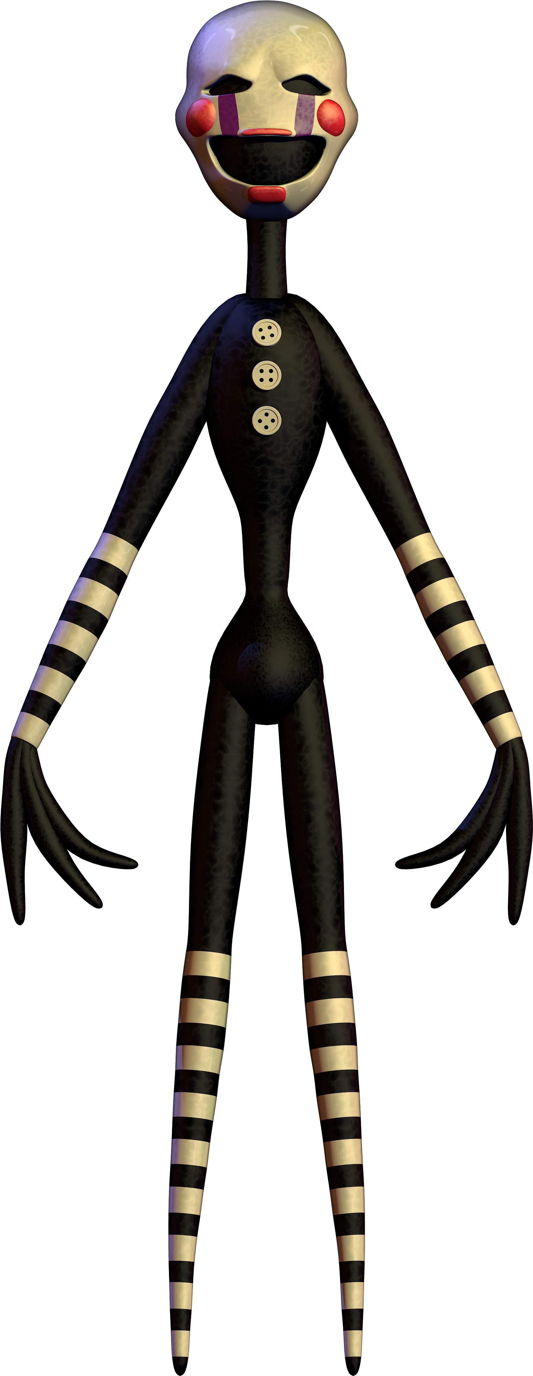 1 Yr - Puppet Fnaf (1986x4568), Png Download