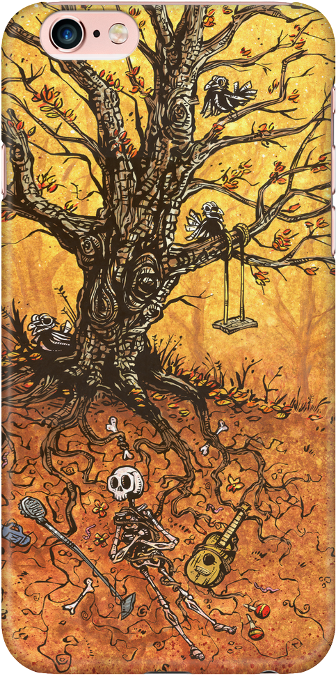 Day Of The Dead Artist David Lozeau, Tree Of Life Phone - Art (1024x1024), Png Download
