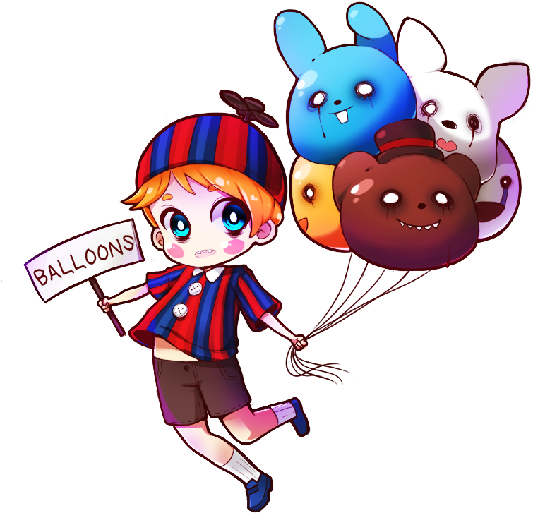 170 Images About The🐻crew🐰of🐤fnaf🐺 On We Heart - Five Nights At Freddy's Chibi (803x779), Png Download