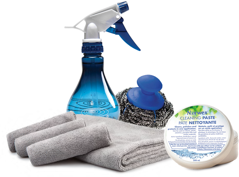 Clean Home, Clean Conscience - 4 Pcs Set Stainless Steel Wire Scouring Scrubber Dishwashing (796x590), Png Download