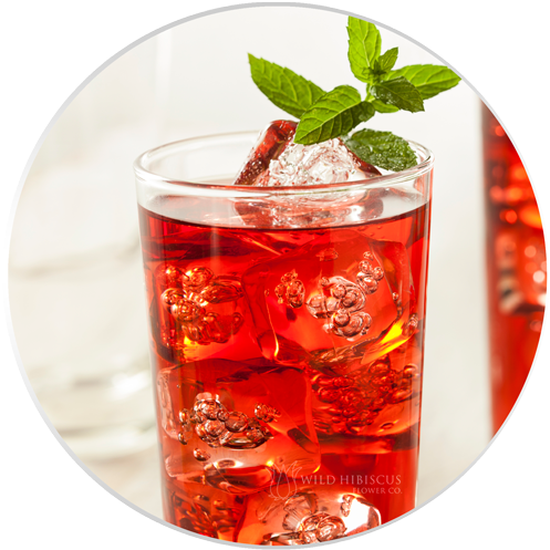 Arizona Iced Tea Hibiscus Flower Png - Hibiscus Tea (500x504), Png Download