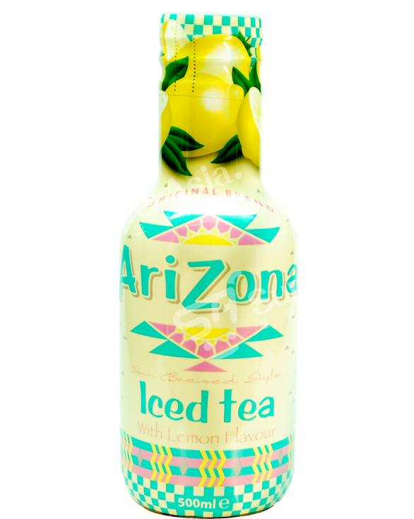 Arizona Green Tea With Honey 500ml - Arizona Iced Tea, With Lemon Flavor, Sun Brewed Style (600x800), Png Download