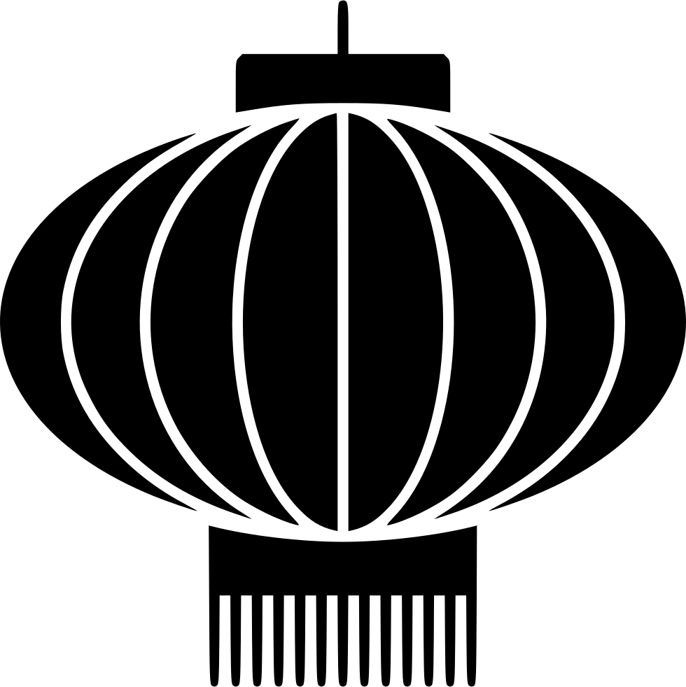 Chinese Lantern Comments - Chinese Lantern Vector Png (980x982), Png Download