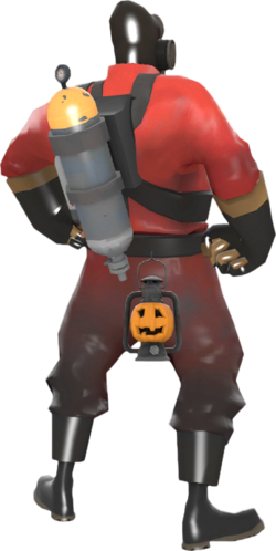 Rump O' Lantern - Jack O Lantern Tf2 (250x498), Png Download
