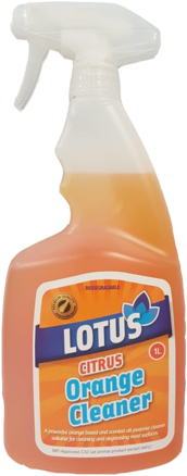 Lotus Orange Cleaner Large - Bottle (360x480), Png Download