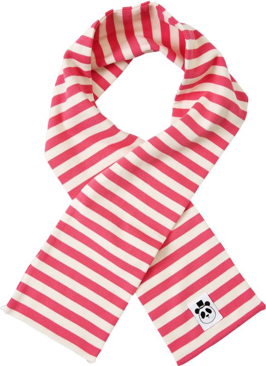 Christmas Scarf Png - Stripe Rib Scarf In Pink (960x720), Png Download
