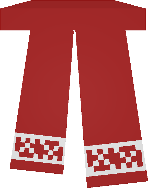 Holiday Clipart Scarf - Unturned Red Scarf (1024x1024), Png Download