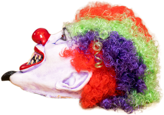 Clown Head2 (1000x1500), Png Download