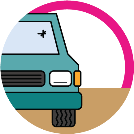 Reasons To Replace Your Windshield - Windshield (440x440), Png Download