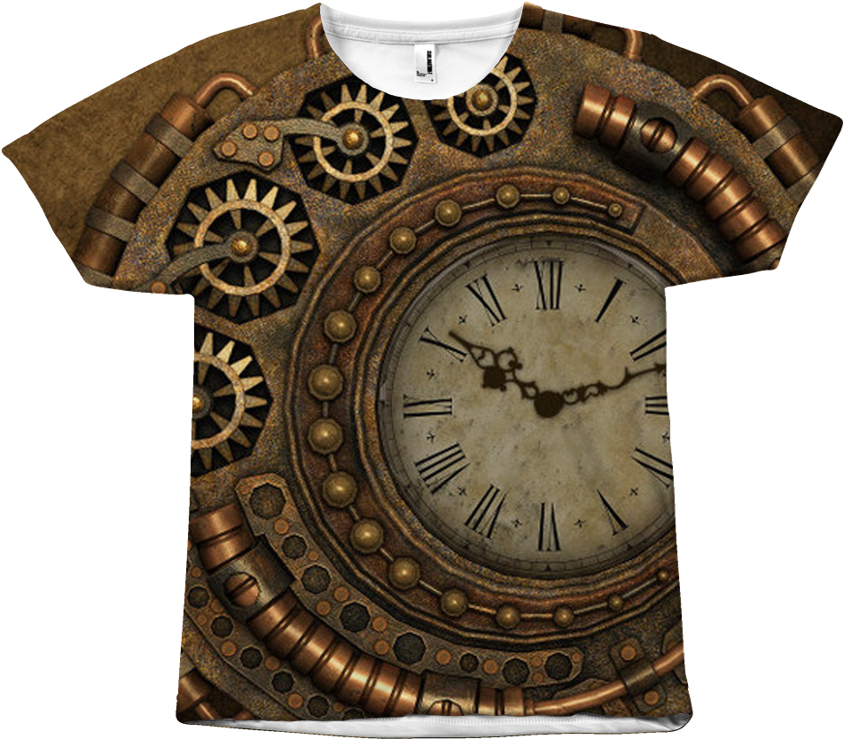 Clockwork Steampunk Shirt - Steampunk (1024x1024), Png Download