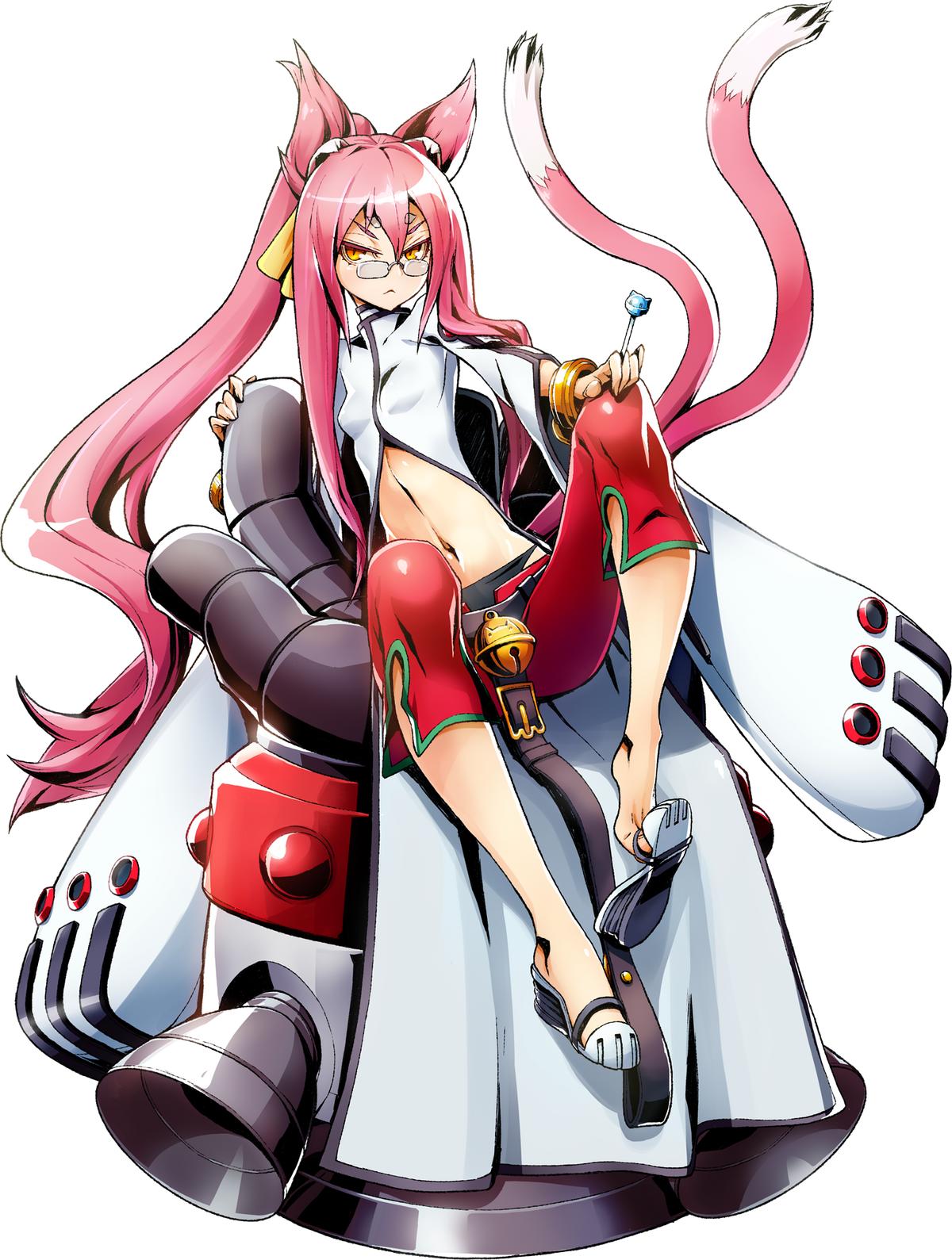 Blazblue Central Fiction Kokonoe Main Png Anime Body - Blazblue Kokonoe Fanart (1200x1589), Png Download