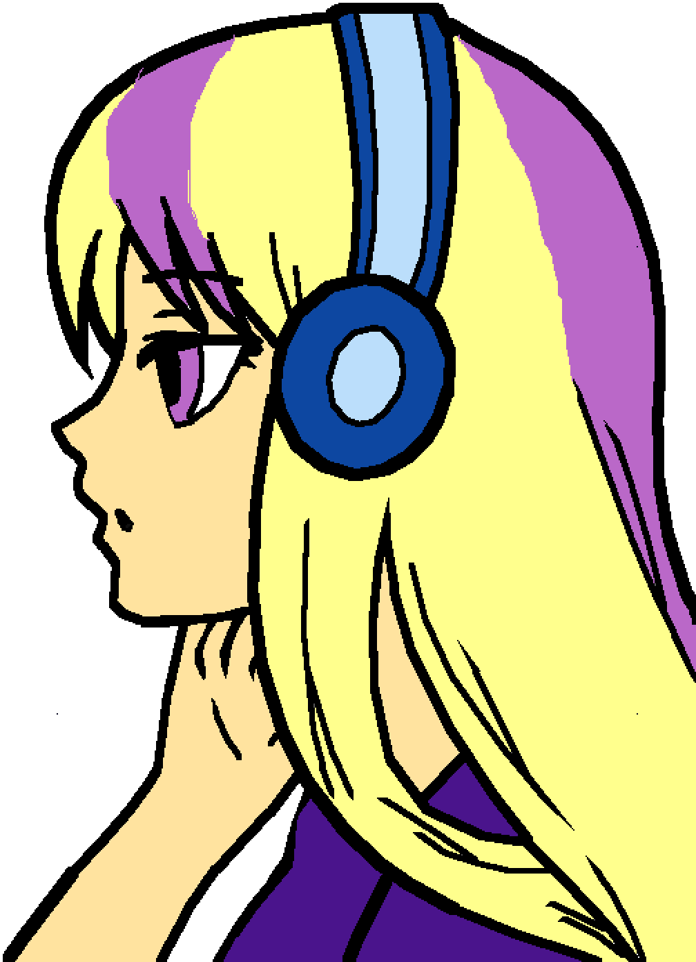 Download Anime Platform Simple Easy Anime Drawings Png Image With
